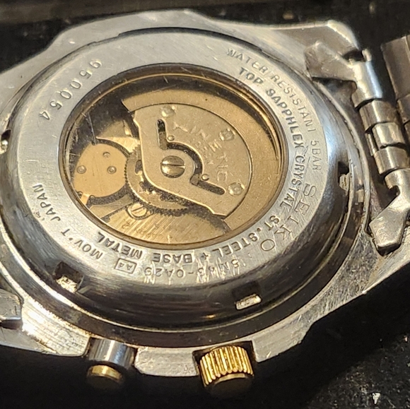 Vintage Seiko Kinetic mens watch - Picture 7 of 9